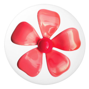Niedlich Pink Peach Daisy Blume Blumenfrühling Som Keramikknauf