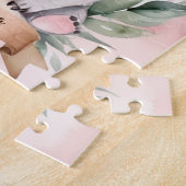 Niedlich Pink Personalisiert Koala Kinder Puzzle (Seite)