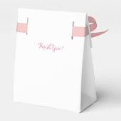 Niedlich Pink Pig Cartoon Geschenkschachtel (Rückseite)