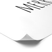 Niedlich Pink Pig Merry & Bright Minimalistisch Ch Poster (Ecke)