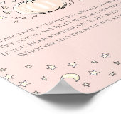 Niedlich Pink Pumpkin Sage Baby Shower Game nicht Poster (Ecke)