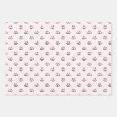 Niedlich Pink Schnauzer Geschenkpapier Set (Vorderseite 3)