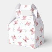 Niedlich Pink Schweine Barnyard Geburtstagskinder Geschenkschachtel (Vorderseite)