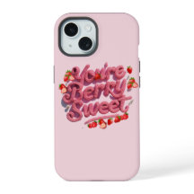 Niedlich Pink Sie sind Berry Sweet Strawberry Coqu