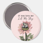 Niedlich Pink Sleeping Panda Bear Fairy Throw Kiss Magnet (Vorderseite/Rückseite)