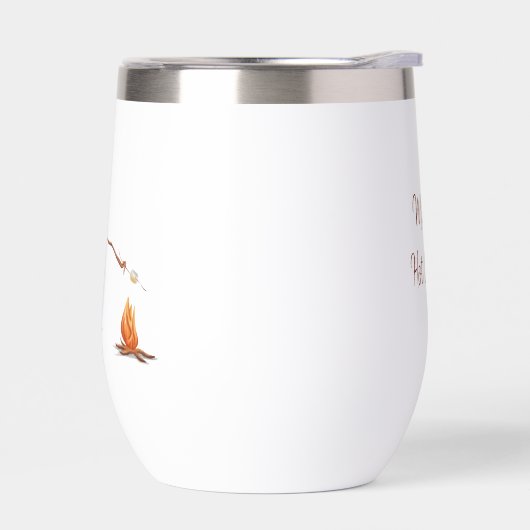 Niedlich Pink Snowman (Links)