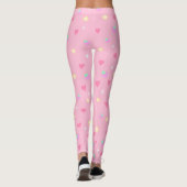 Niedlich Pink Strawberry Leggings (Rückseite)