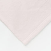 Niedlich Pink Teddy Bären Balloons Kindername Fleecedecke (Ecke)