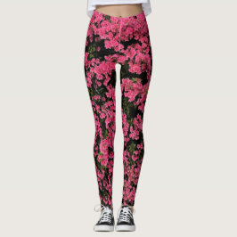 Niedlich Pink Tree Foto Pattern Girly Leggings