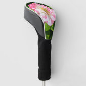 Niedlich-Pink-Tulpe Golf Headcover (angewinkelt)