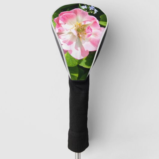 Niedlich-Pink-Tulpe Golf Headcover (Vorderseite)