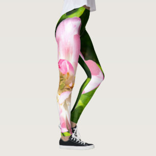 Niedlich-Pink-Tulpe Leggings