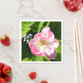 Niedlich-Pink-Tulpe Serviette (Beispiel)