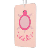 Niedlich Pink Turtle Babe Air Freshener Autolufterfrischer (Links)