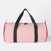 Niedlich Pink Turtle Babe Duffle Bag (Rückseite)