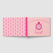 Niedlich Pink Turtle Babe Junggeselinnen-Abschied Gästebuch (Voll)