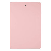 Niedlich Pink Turtle Babe Mini Zwischenablage Klemmbrett (Rückseite)