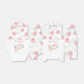 Niedlich Pink Unicorn Blumengrün Babydusche Favo Geschenkschachtel (Ungefaltet)