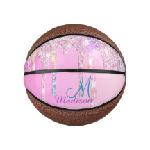 Niedlich Pink Unicorn Rainbow Glitzer Tropfen