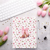 Niedlich Pink Watercolor Bows Cowgirl Boots Planer