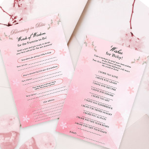 Niedlich Pink Watercolor Girly Baby Dusche Tipps