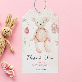 Niedlich Pink Watercolor Kinderspielzeug Kinderdus Geschenkanhänger