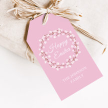 Niedlich Pink Watercolor Pussy Willow Happy Ostery