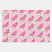 Niedlich Pink Watermelon Slices    Geschenkpapier Set (Vorderseite 2)