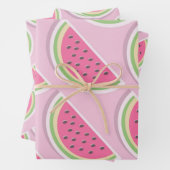 Niedlich Pink Watermelon Slices    Geschenkpapier Set (Beispiel)