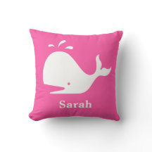 Niedlich Pink Whale Sea Lion Weißer Name