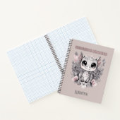 Niedlich Pink Whimsical "Create Magic" Kleiner Dra Notizblock (Innenseite)