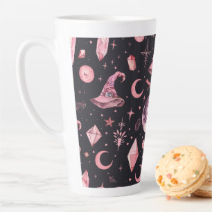 Niedlich Pink Witchy Milchtasse