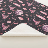 Niedlich Pink Witchy Sherpadecke (3/4)