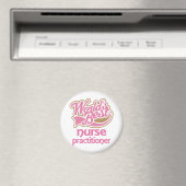 Niedlich Pink Worlds Best Nurse Practitioner Magnet (In Situ (Geschirrspüler))