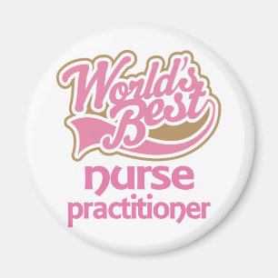Niedlich Pink Worlds Best Nurse Practitioner Magnet