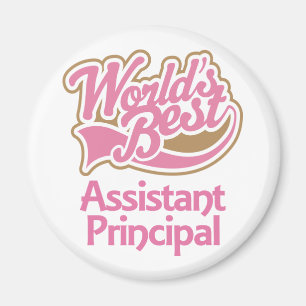 Niedlich Pink Worlds Bester Assistent Magnet