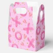Niedlich Pink XOXO Schläger und Kisses Valentines Geschenkschachtel (Geöffnet)