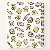 Niedlich Pink Yellow Kitchen Diary Baking Edition Notizblock (Rückseite)
