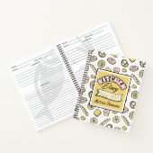 Niedlich Pink Yellow Kitchen Diary Baking Edition Notizblock (Innenseite)