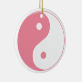 Niedlich Pink Yin & Yang Ornament (Rechts)
