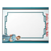 Niedlich Pinup_ Real Men Heiraten Notizblock (Vorderseite)