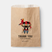 Niedlich Pirate Kindergeburtstag Party Geschenktütchen (Vorderseite)