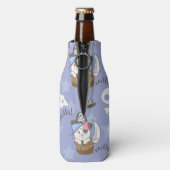 Niedlich Pirate Kitten Pattern Flaschenkühler (Flasche Rückseite)