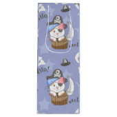 Niedlich Pirate Kitten Pattern Geschenktüte Für Weinflaschen (Vorderseite)