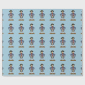 Niedlich Pirate Lad Geschenkpapier (Flach)