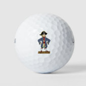 Niedlich Pirate Lad Golfball (Vorderseite)
