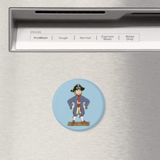 Niedlich Pirate Lad Magnet (In Situ (Geschirrspüler))