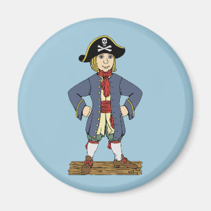 Niedlich Pirate Lad Magnet