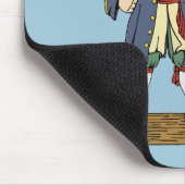 Niedlich Pirate Lad Mousepad (Ecke)