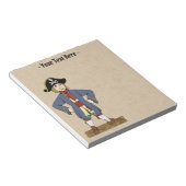 Niedlich Pirate Lad Notizblock (angewinkelt)